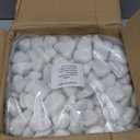30 lbs White Rocks for Landscaping, 1-2 inch Decorative Rocks for Plants Indoor, Large Polished River Rocks for Garden, Outdoor Landscaping, Walkways, Yard, Plants Pots, Vases, Crafts
