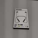 N18 Neckband Bluetooth Earbuds, Wireless Bluetooth 5.2 Headphones with Microphone, Ultra-Lightweight Comfort, IPX7 Waterproof, Deep Bass Strong Beat, 20H Playtime, Magnetic Earphones (Black)