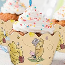 Cupcakes Holders for Gender Reveal, Edible Cupcakes Toppers