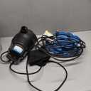 Acquaer 1/4 HP Automatic Swimming Pool Cover Pump, 2250 GPH Submersible Sump Pump with 3/4 Check Valve Adapter & 25ft Power Cord, Water Removal for Pool, Hot Tubs, Rooftops, Water Beds and more