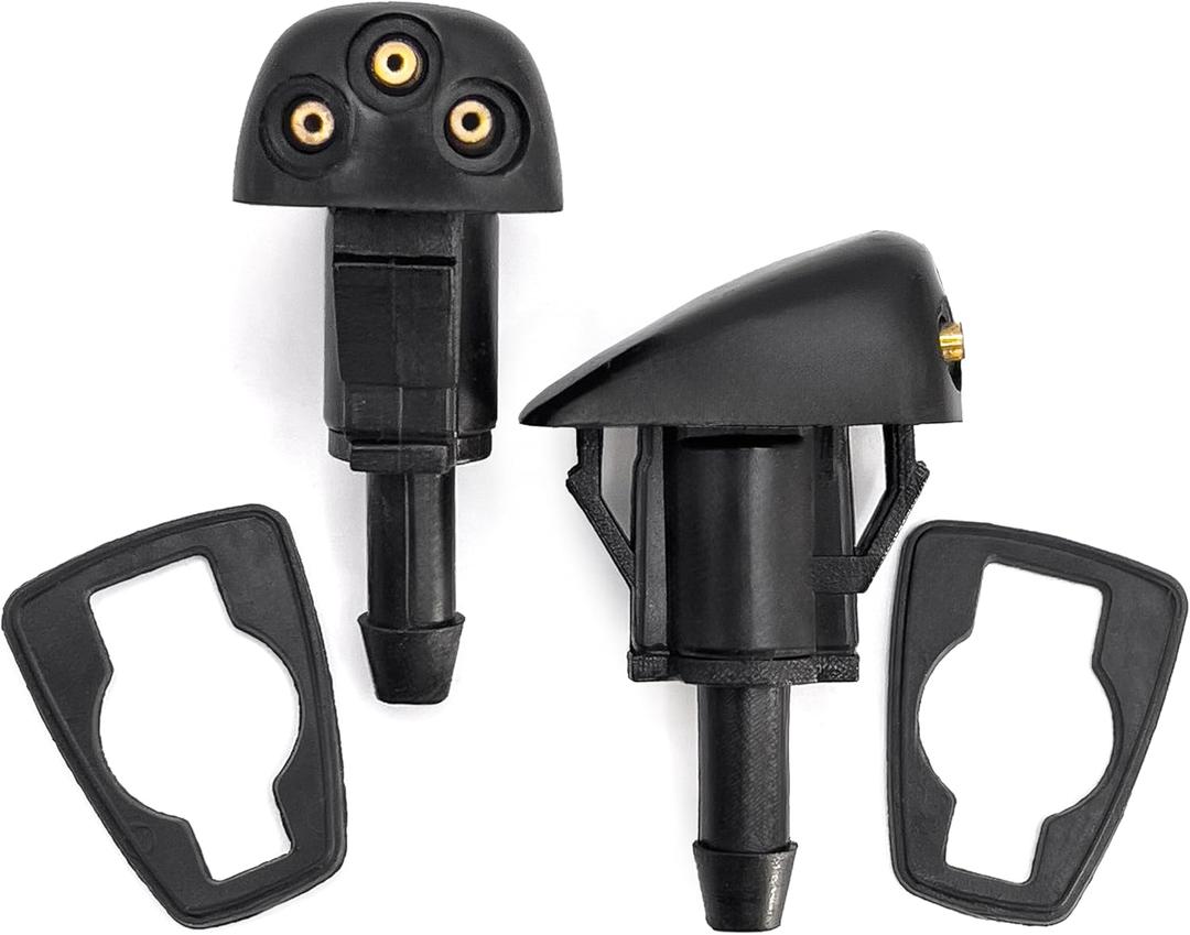 Click&Fit Windshield Washer Nozzles replacement for: Hyundai Tuscon 03-08, Accent 03-05, Elantra 99-04, Santa Fe 01-04, Kia Optima 05-08, Kia Sportage 05-10; Wiper washer sprayers Jet Kit accessories