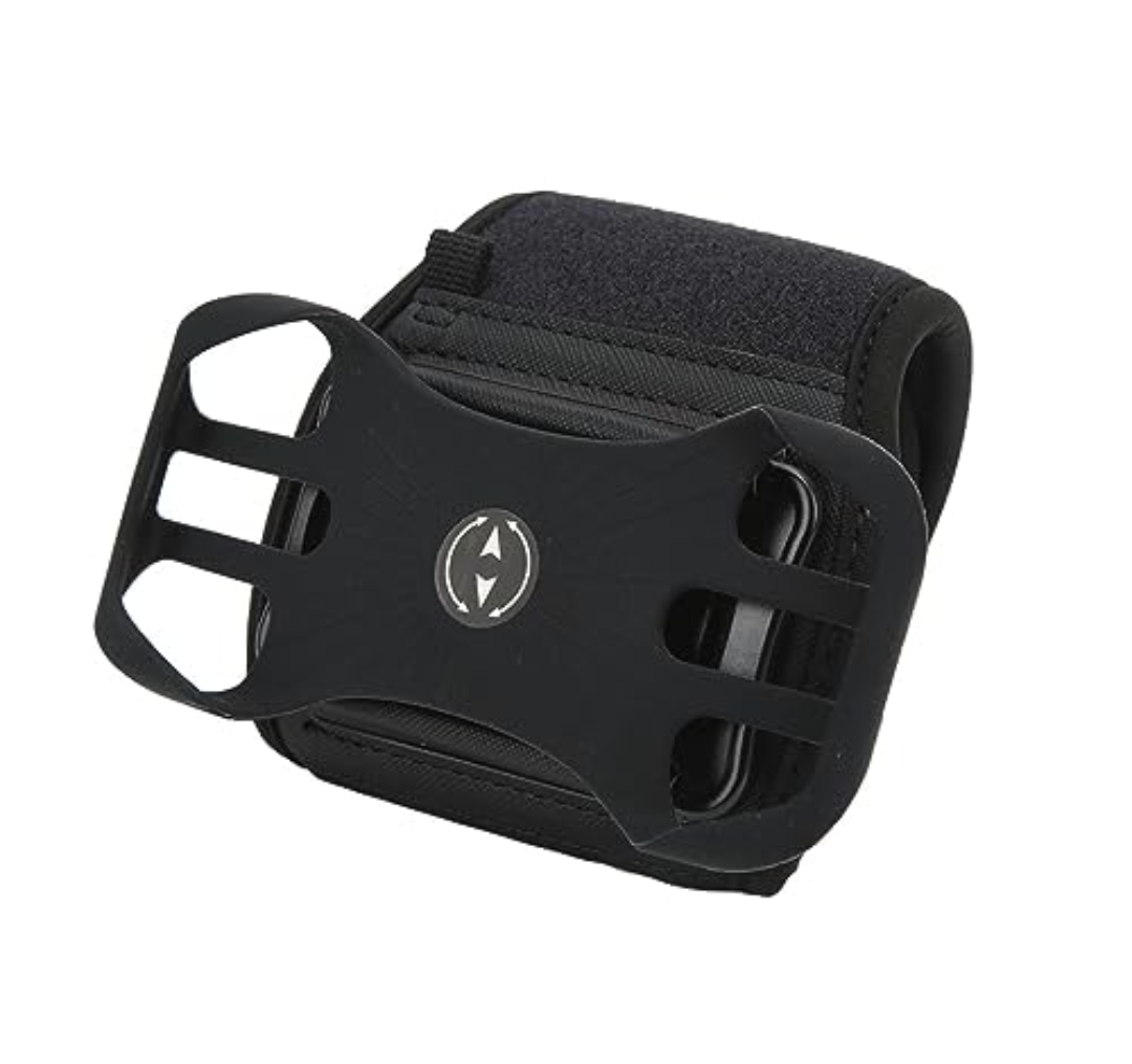 Cell Strap with 360° Rotation Bottle Holder - Detachable & Adjustable Running Bottle Strap - Silicone Pocket for Secure Storage - Ideal for Active