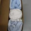 3-Pack Organic Baby Swaddle Sleep Sacks - Swaddles for Newborns, Infant 0-3 Months, Baby Girls, Boys, Soft & Snug Newborn Sleep Sack, Nursery Swaddling Blankets (ABC Land Cloud, OS)