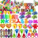 52 Pcs Party Favors for Kids 4-8, Birthday Gift Toys, Goodie Bag Stuffers, Treasure Box Carnival Prizes, Gifts Classroom, Pinata Bags Filler Boys and Girls 8-12