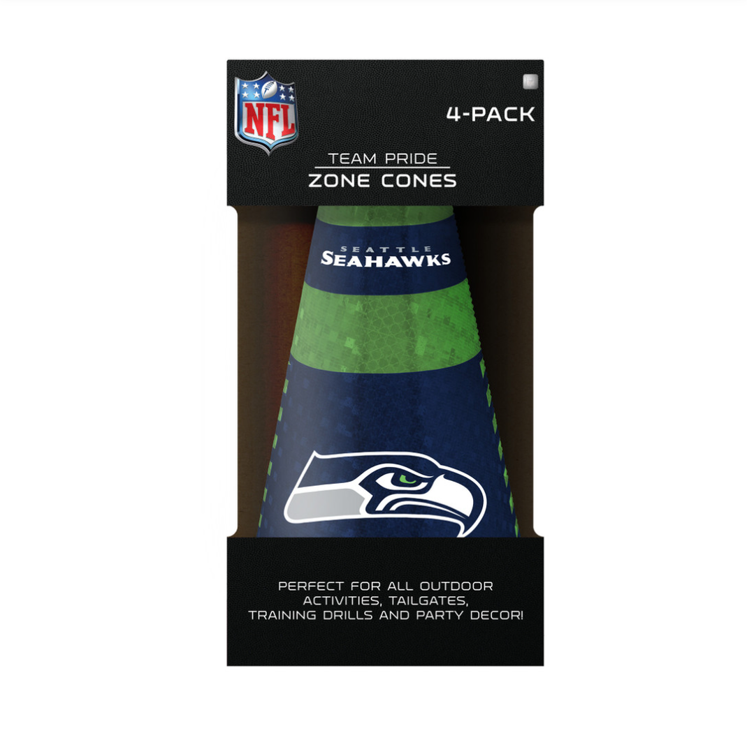 Seattle Seahawks Zone Cones 4 Pack