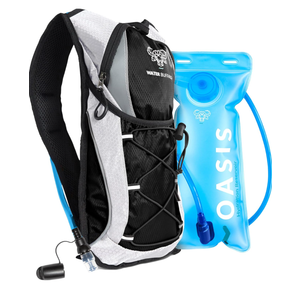 Water Buffalo Hydration Backpack - Lightweight Hydration Pack with 2L Water Bladder - Water Backpack for Hiking, Running, Biking, and Raves - Road Runner 12L Hydropack Backpack