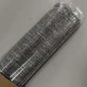 No Tools No Drill Cordless Roman Shades for Indoor Windows 100% Blackout, for Window Size 43" W 64" H Charcoal