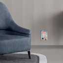 Decorative Art Light Switch Covers,1 Gang Single Toggle Duplex Outlet,Wall Plate,Switchplate Electrical Faceplate,Boho Figure