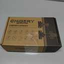 Chibery 1/2" Overlay Cabinet Hinges, 20 Pack Self Closing Flush Mount Hinges with Door Bumper, Variable Decorative Hardware for Bathroom, Furniture, Kitchen Cabinet Doors, Brass Gold