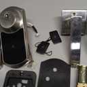 Veise VE06-L Smart Locks with 2 Lever Handle Set, App Control, Keyless Entry Deadbolt for Front Door, Electronic Digital Touchscreen Keypad, Auto Lock, Waterproof, Easy Installation, Satin Nickel