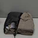 Inflatable Travel Foot Rest Pillow, Kids Airplane Bed, Adjustable Height Leg Pillow, Make a Flat Bed for Toddler, Fits for Airplane, CarGrey, 2 Pack