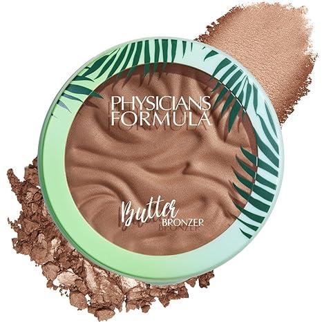 Physicians Formula Murumuru Butter Bronzer, Moisturizing, Nourishing Murumuru Butter for Silky Glow, Dermatologist Tested, Hypoallergenic, Vegan & CrueltyFree  Sculpting Bronzer