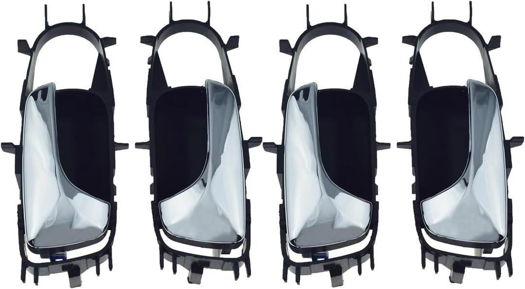 Left/Right Interior Door Handle Compatible for GM Optra Lacetti/Suzuki Forenza/Wagon 5DR Hatchback 2004-2007 96548092 96548093(4pcs kit)