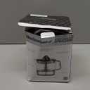 Elite Gourmet ETS326 BPA-Free 40-Watt Electric Citrus Juicer, Compact, Large Volume, Pulp Control, Oranges, Lemons, Limes, Grapefruits with Easy Pour Spout, 24oz, Black/Stainless Steel