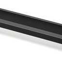 TUNNY 10 Pack Square Solid Cabinet Handles-5"/128mm Screw Spacing Matte Black Furniture Hardware Handles for Kitchen Cabinets Bedroom Dresser Wardrobe Cabinet Pulls