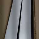 2 Pack Pull Out Cabinet Organizer 22" Deep,Full Extension 3 Slide Rails Slide Out Drawers With Raising Pad for Framed Cabinets,Expandable Width (12.3"-20.5"),No Drill Roll Out shelf,White