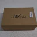 Women High Heels 4 inch Stiletto Pumps Sexy Pointed Toe Patent Leather Slip On High Heel Dress Evening Party Pump Shoes (9, Red)