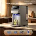 Waken Electric UV Countertop RO Water Filter, NSF/ANSI 58&61 Certified, 8 Stage Filter, TDS Monitor, 4:1 Drain, No Install, PFAS Free (Grey)