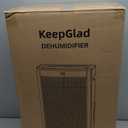 4900 Sq.Ft Dehumidifier, KeepGlad Dehumidifier Max 95 Pint/D, Dehumidifiers for Home with Drain Hose, Smart Compressor with Intelligent Humidistat, Three Modes, for Basement, Bedroom, Bathroom (White)