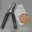 KitchenAid Classic Multifunction Can Opener and Bottle Opener Easy to Use, Razor Sharp Stainless Steel Cutting Wheel, Soft Ergonomic Handles, Black