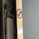 Updated Conference Room Chairs, Folding Office Desk Chair with Lumbar Support and Sliding Armrest with Casters, Stackable Office Guest Chairs & Reception Chairs, 1 Pack Black