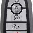 Key Fob Replacement Compatible for Proximity Remote for Ford F150/F-150 F250/F-250 F350 F450 2017 2018 2019 2020 2021 2022 Bronco 5 Button M3N-A2C93142600 164-R8166 5929503