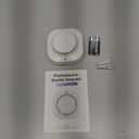 Photoelectric Smoke Detector Fire Alarm, Battery Operated, Smoke Alarm with Test Button & Low Battery Signal, LED Warning Light, 85-Decibel Alarm Sound, Easy Installation for Living Rooms and Bedrooms (PG-S11-6PACK)