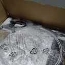 Upgraded Dimmable Black Floor Lamp, 1200 Lumens LED Bulb Included, Arc Floor Lamps for Living Room Modern Standing Lamp with Black Shade, Tall Lamp for Living Room Bedroom Office Reading Room Office