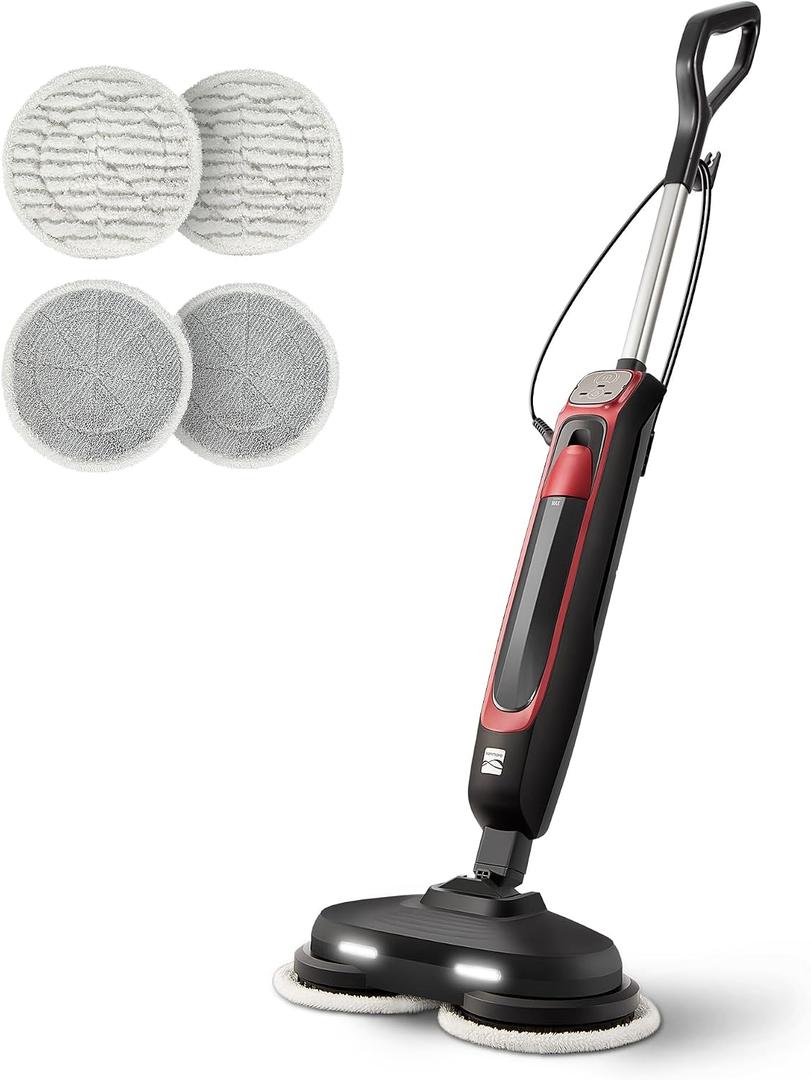 Kenmore S300 Series Corded Steam Spin Mop for Scrubbing and Sanitizing