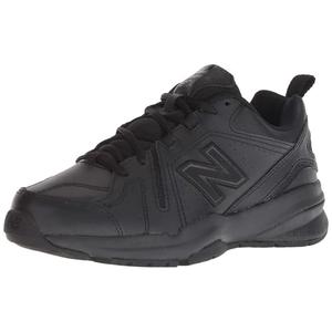 New Balance Women's 608 V5 Casual Comfort Cross Trainer, Black/Black, 9