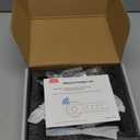 Fingerprint Door Knob, Smart Door Lock with Handle, Keypad Door Lock with Biometric, 4 Unlock Ways: Fingerprint, Passcode, IC Card, Spare Key, Doorbell, 6 Languages for Bedroom, Office, Apartment