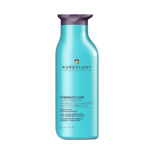 Pureology Strength Cure Shampoo - For Damaged or Color Treated Hair, Hair Strengthening & Prevents Breakage, Seals Split Ends, Vegan & Sulfate-Free