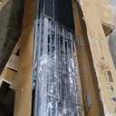 Rolanstar Metal Bunk Bed Full Over Full with USB Charging Station, LED Bunk Bed with 2 Storage Drawers, Bed with Safety Guardrail & Ladders, No Box Spring Needed, Easy Assembly, Grey