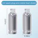 Spark Plug Wire Metal Heat Shield,Compatible with Chevy 5.3L 6.0L 6.2L 7.0L V8, Compatible with GM LS LSX LS7 LS6 LS1 LS2 LS3 LS/LT-Series Engine 2004-2019