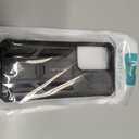 FNTCASE for Samsung Galaxy S21-Ultra Case: Military Grade Rugged Cell Phone Cover with Kickstand | Shockproof TPU Protection Bumper Matte Textured Design for Samsung S21 Ultra Cases 6.8 inches (Black)