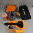 Viewsun Windshield Cleaner Tool, 15Pcs Car Interior Cleaning Kit, Detailing Kit Cleaner, Detailing Brush, Cleaning Gel, Inside Cleaning Supplies Accessories for Trucks, SUVs, RVs Window (Orange)