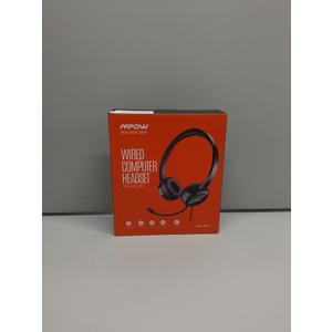 Mpow 071 3.5mm& USB Headset with Microphone, Black