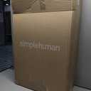 Simplehuman Adjustable and Extendable Shower Caddy XL, Stainless Steel and Anodized Aluminum