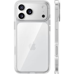 TORRAS for iPhone 17 Pro Case Crystal Clear, Upgraded AntiYellowing, MilitaryGrade Protection, Ultra Transparent Slim Case for iPhone 17 Pro Phone Case, Soft Bumper, AntiScratch, Clear, 6.3''