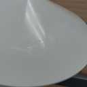 PATIKIL 4" Chimney Cap, Roof Vent Cap Cowl Rain Cover PVC Round Chimney Mushroom Shaped Air Vent Cover for Fireplace Exhaust Exterior Stove Pipe, White