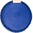 NDO 4 PK FRINGE PLACEMAT BLUE
