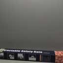 Retractable Safety Baby Gate or Mesh Dog Gate,Durable Portable Mesh Retractable Gate,Easy to Use for Stairs, Doorways, Hallways, Indoor, Outdoor, 33.5" Tall, Up to 45" Wide, Gray