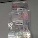 2 x LuckForever 4 Boxes Iridescent Spring/Summer Glitter Sequins Holographic Letter Glitter Peach Heart/Pentagram Glitter Mixed Glitter DIY Design Manicure Decorations Sets for Nail Art/Craft/Makeup. (colored)