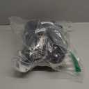 Moonet PVC Thickening Leather Spare Tire Wheel Cover for Car Truck SUV Camper Trailer Universal Fit RV JP FJ, R18 XXL Black (for Overall Wheel Diameter 34-35 inch)