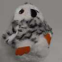 Potaroma Flapping Owl Cat Toys (No Flying), Lifelike Bird Chirp, Rechargeable Touch Activated Kitten Toy, Interactive Catnip Kicker Exercise Toys 4.0" for All Breeds