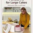 12x12x6 inch Cake Boxes 20 pcs, Large 12 inch Cake Box with Window for 6 Inch Tall Large Bakery Cakes, Pies, Sturdy Square White Cardboard, Cake Decorating Supplies (80 Pcs Stickers)