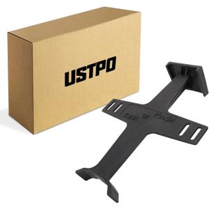 Universal Motorcycle Fork Guard Suspension Support Brace Transportation Tool Tie Down Seal Saver Protection Plastic for Dirt Bike Motocross Accessories Black