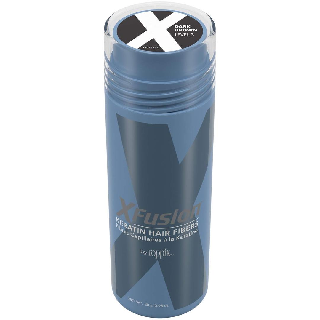 XFusion Keratin Hair Fibers (Dark Brown)