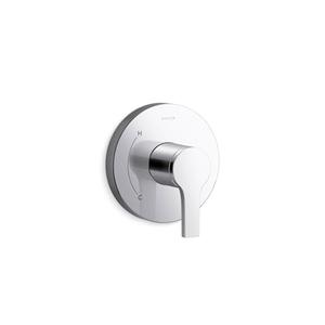 KOHLER TS35320-4-CP, Elate Rite-Temp Valve Trim, Polished Chrome, Shiny Bathroom Valve, Easy Maintenance