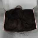 REECHO 28" Straight Super Long 4 PCS Set Thick Clip in on Hair Extensions Dark Brown with Little Reddish